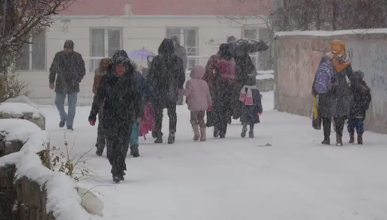 Doğu Anadolu'da Yoğun Kar Yağışı Ulaşımı Felç Etti